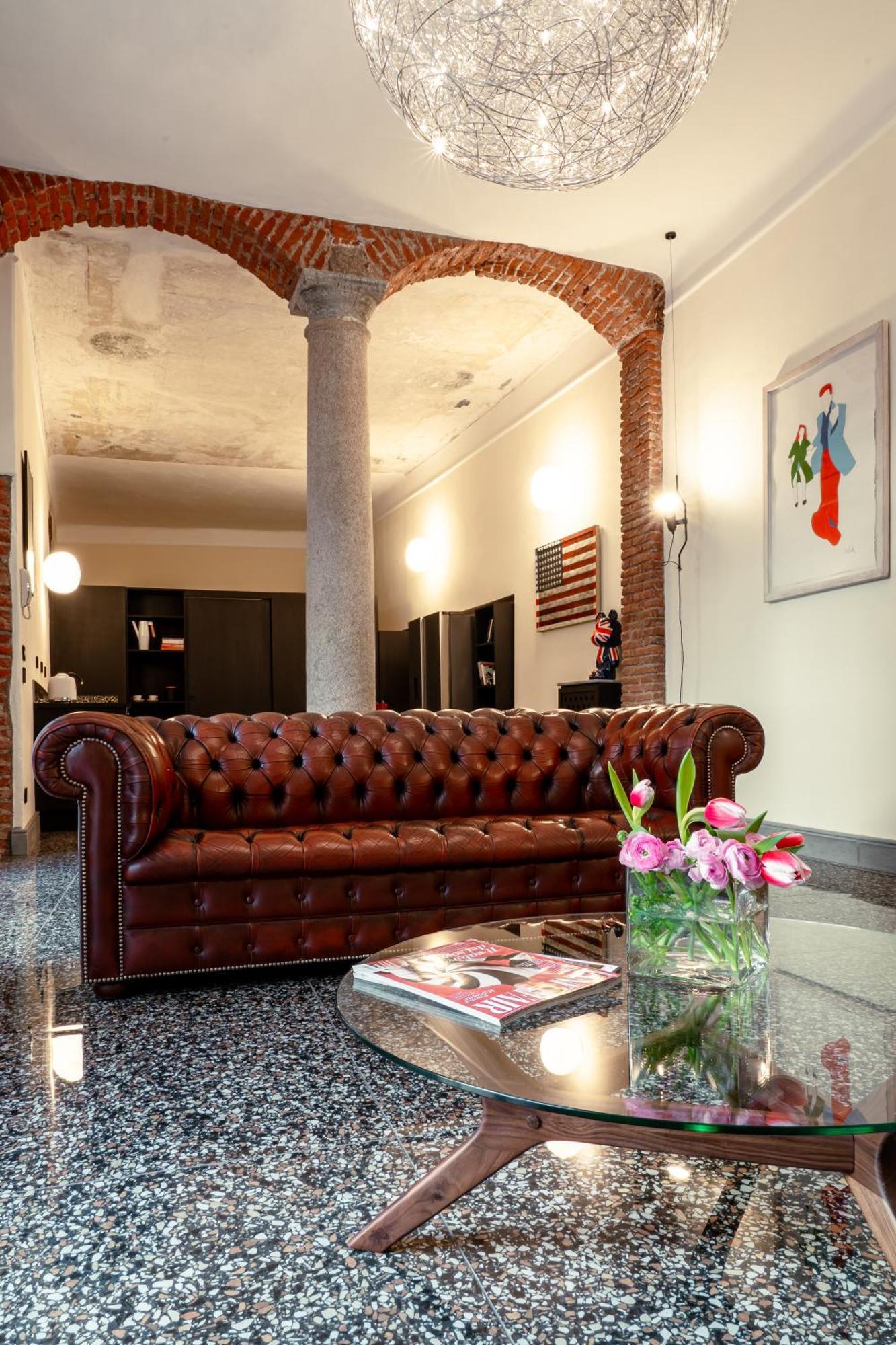 Ferienwohnung Luxury Loft Near Duomo And Garage Mailand Exterior foto